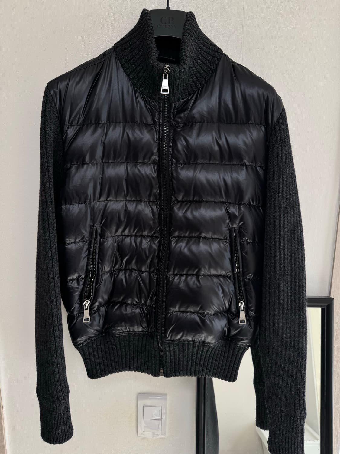 돌체앤가바나 패딩 니트 집업 상품이미지2