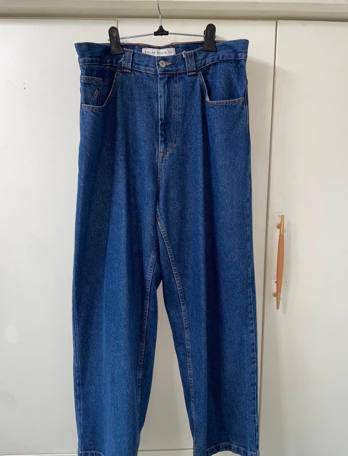 폴라스케이트 빅보이팬츠 m 다크블루 상품이미지1