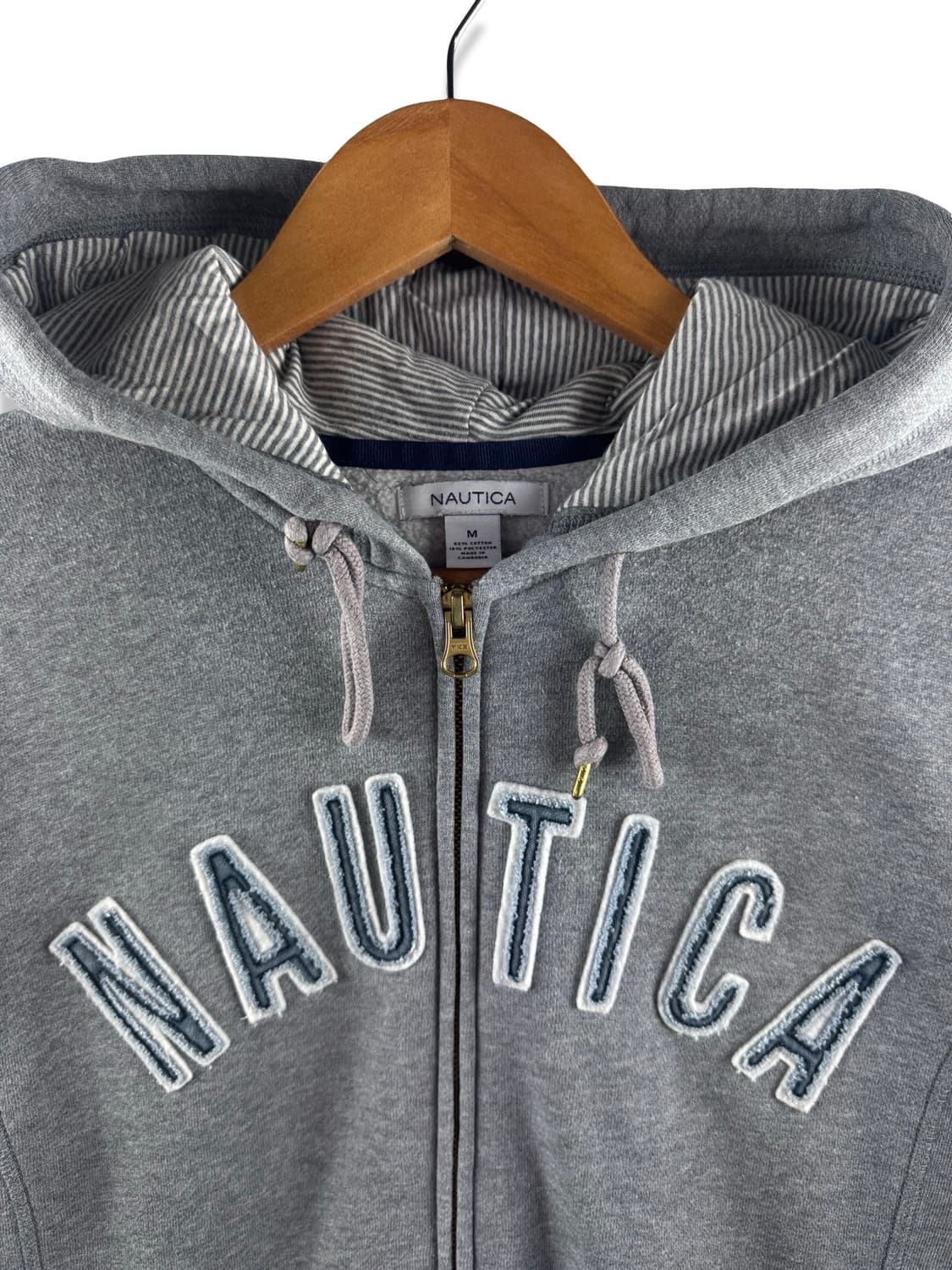 Nautica 스펠아웃 아치로고 후드집업3112 상품이미지3