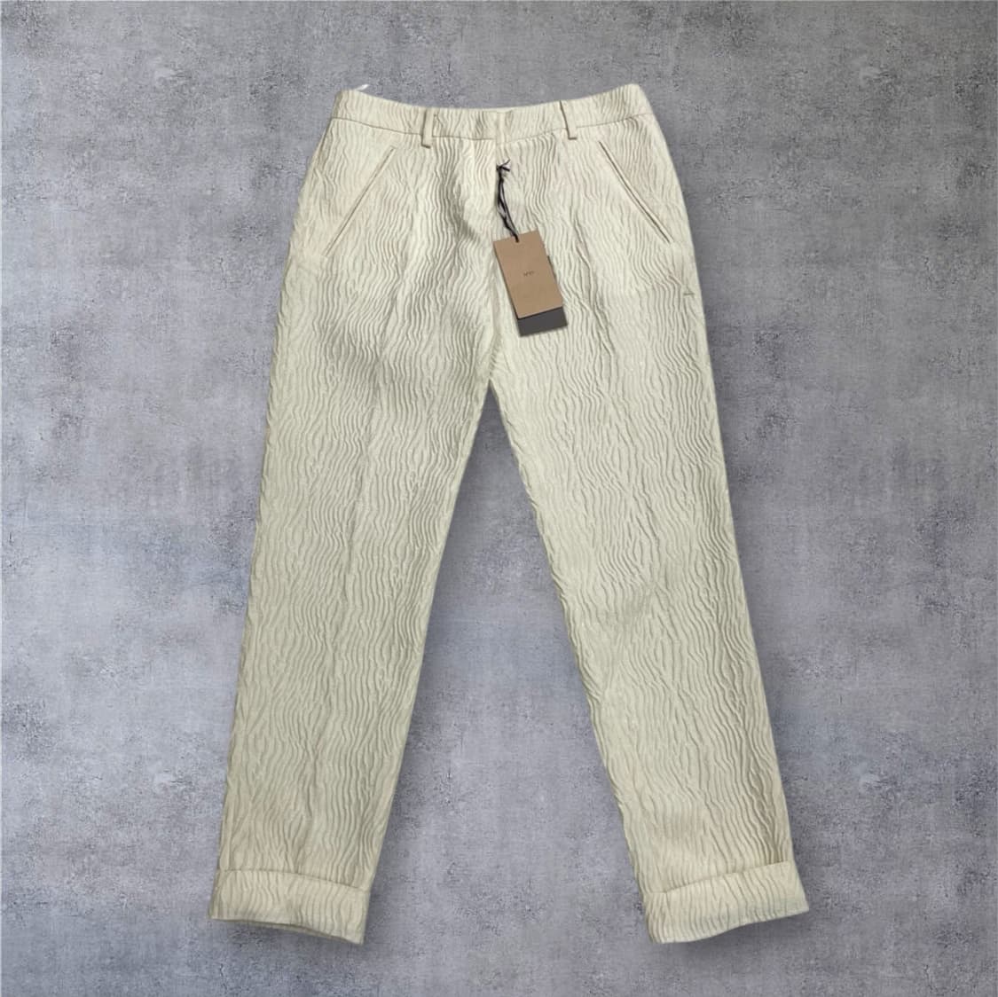 넘버투애니원 N21 크림 아세테이트 팬츠 38 상품이미지1