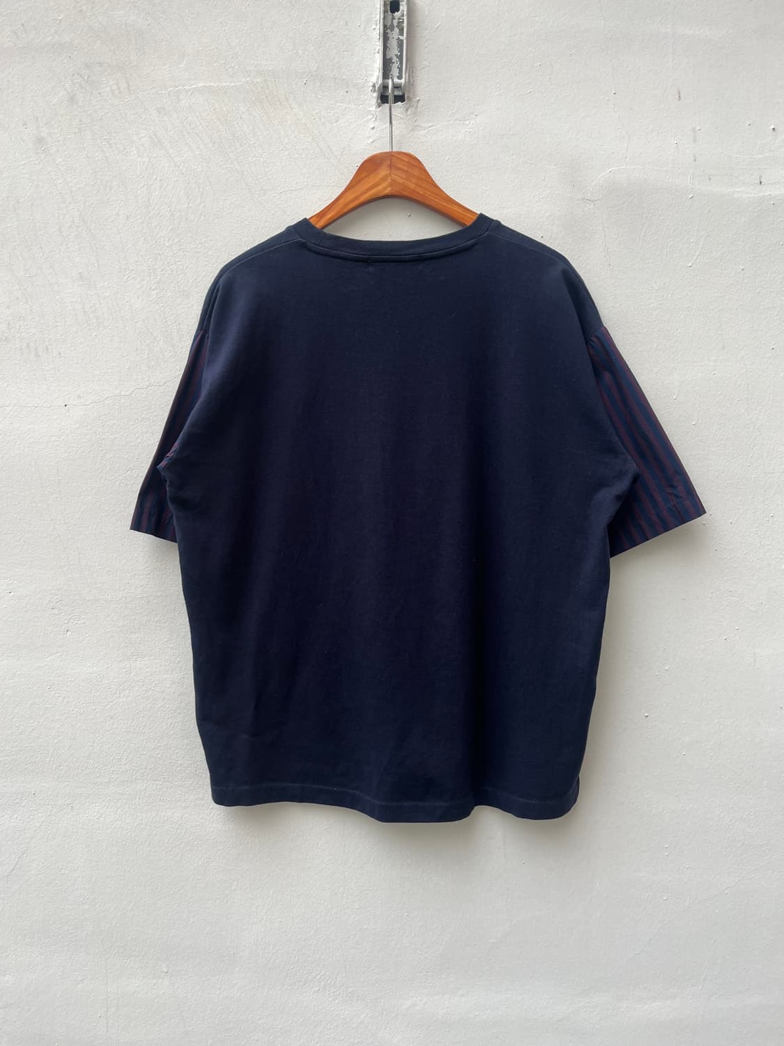 Nano Universe 스트라이프 슬리브 반팔티  상품이미지4