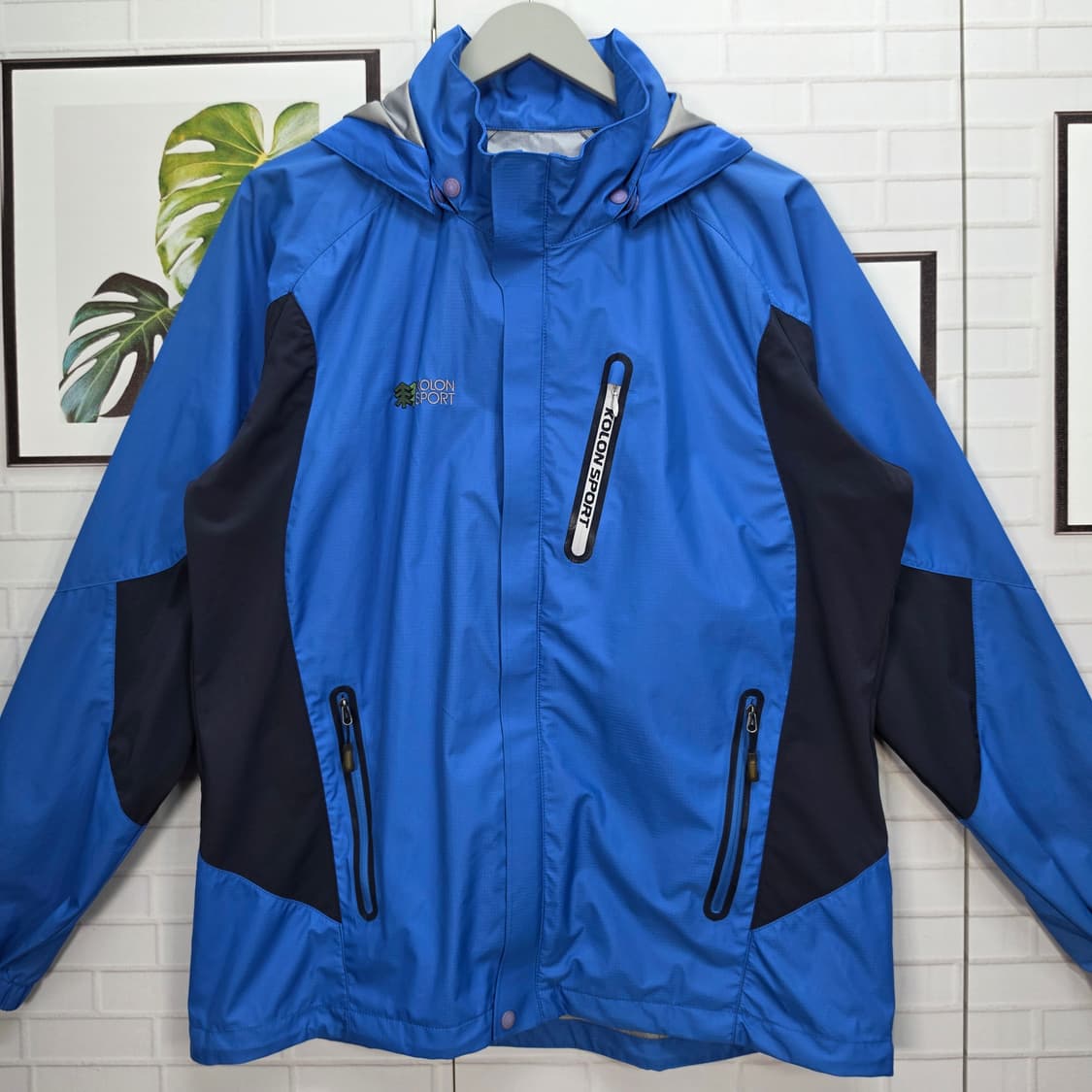 코오롱스포츠 윈드스토우퍼 기능성 후드 자켓 바람막이 100사이즈 상품이미지2