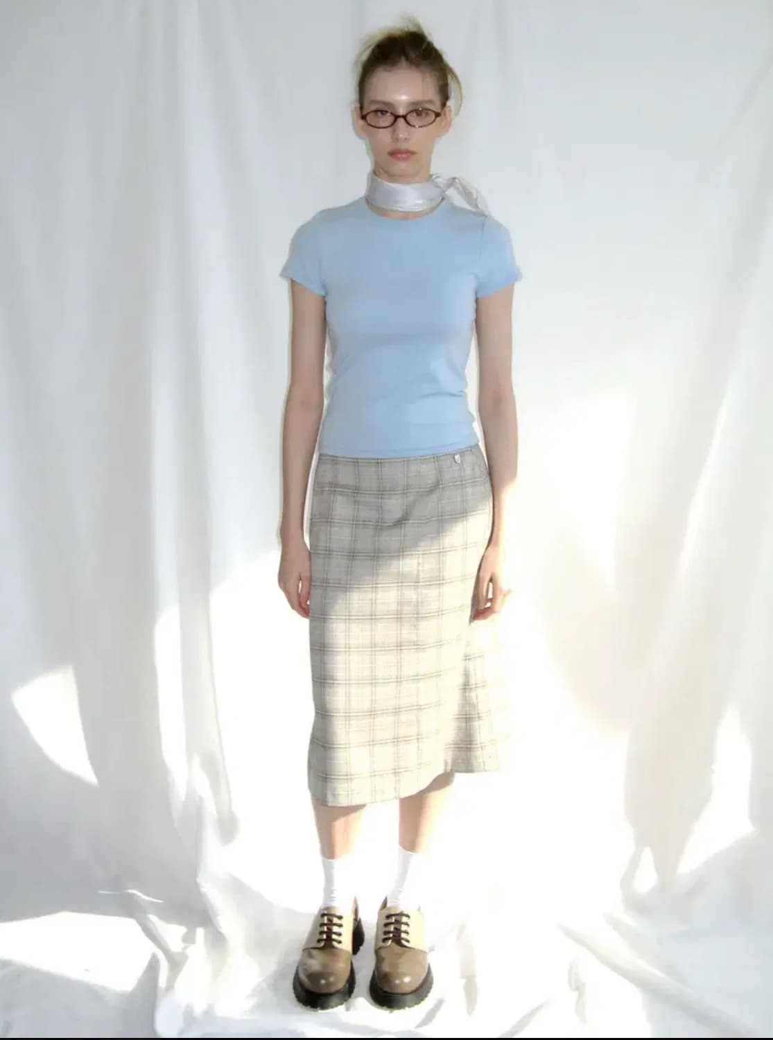 썬번프로젝트 미디스커트 상품이미지2