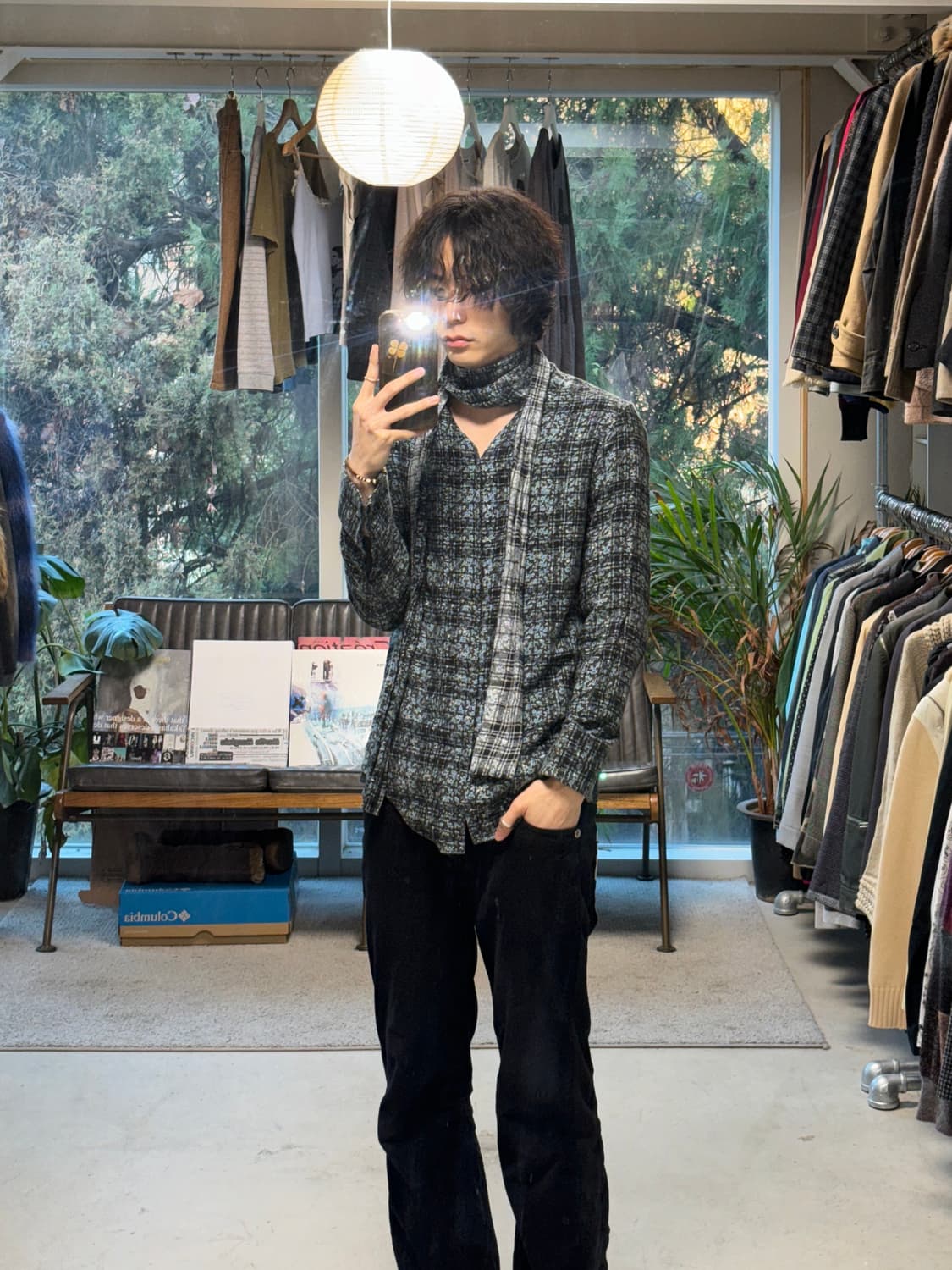 라드뮤지션 스카프 셔츠 상품이미지2