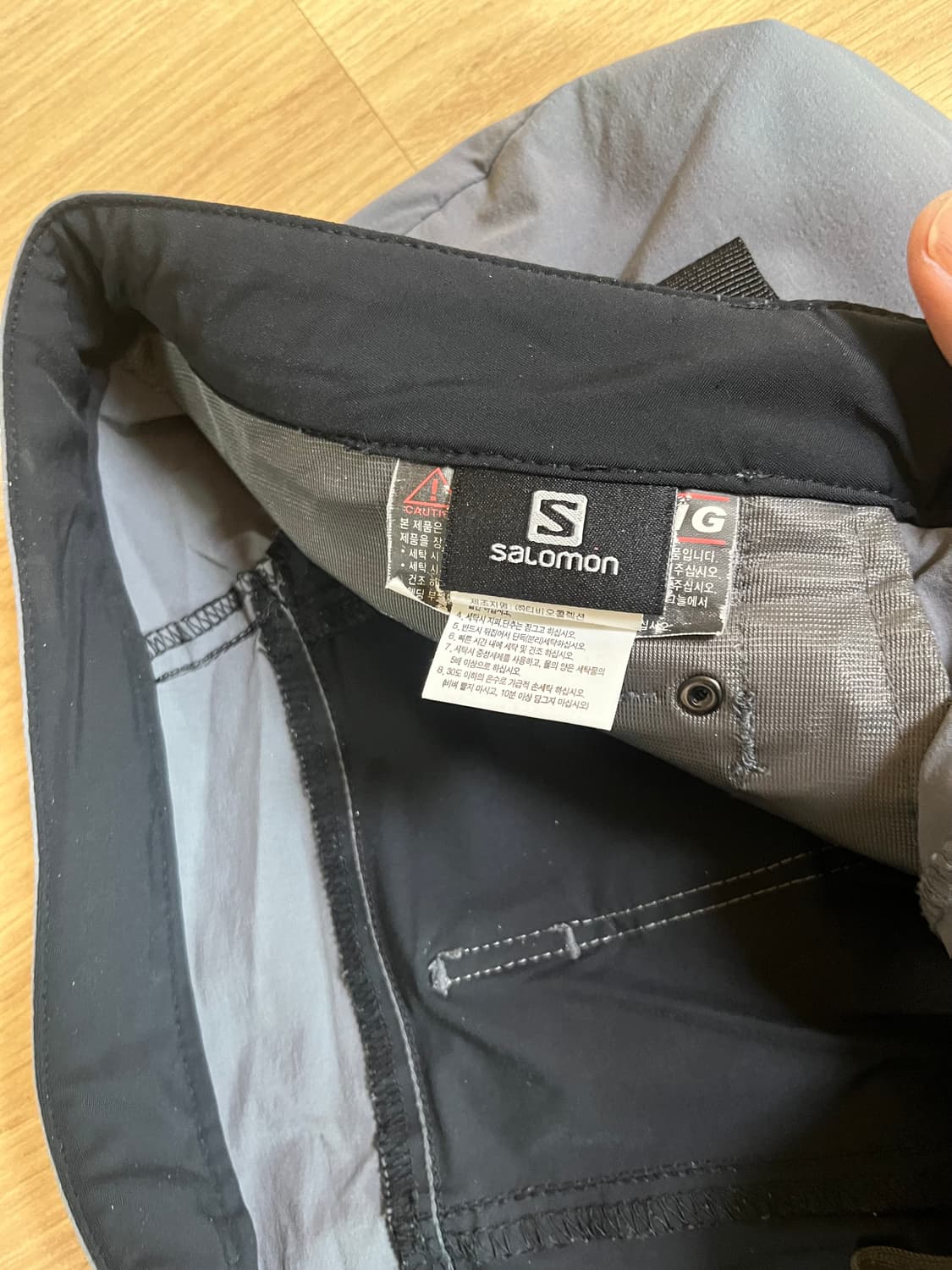살로몬(salomon) 여성 등산 바지 그레이 상품이미지6