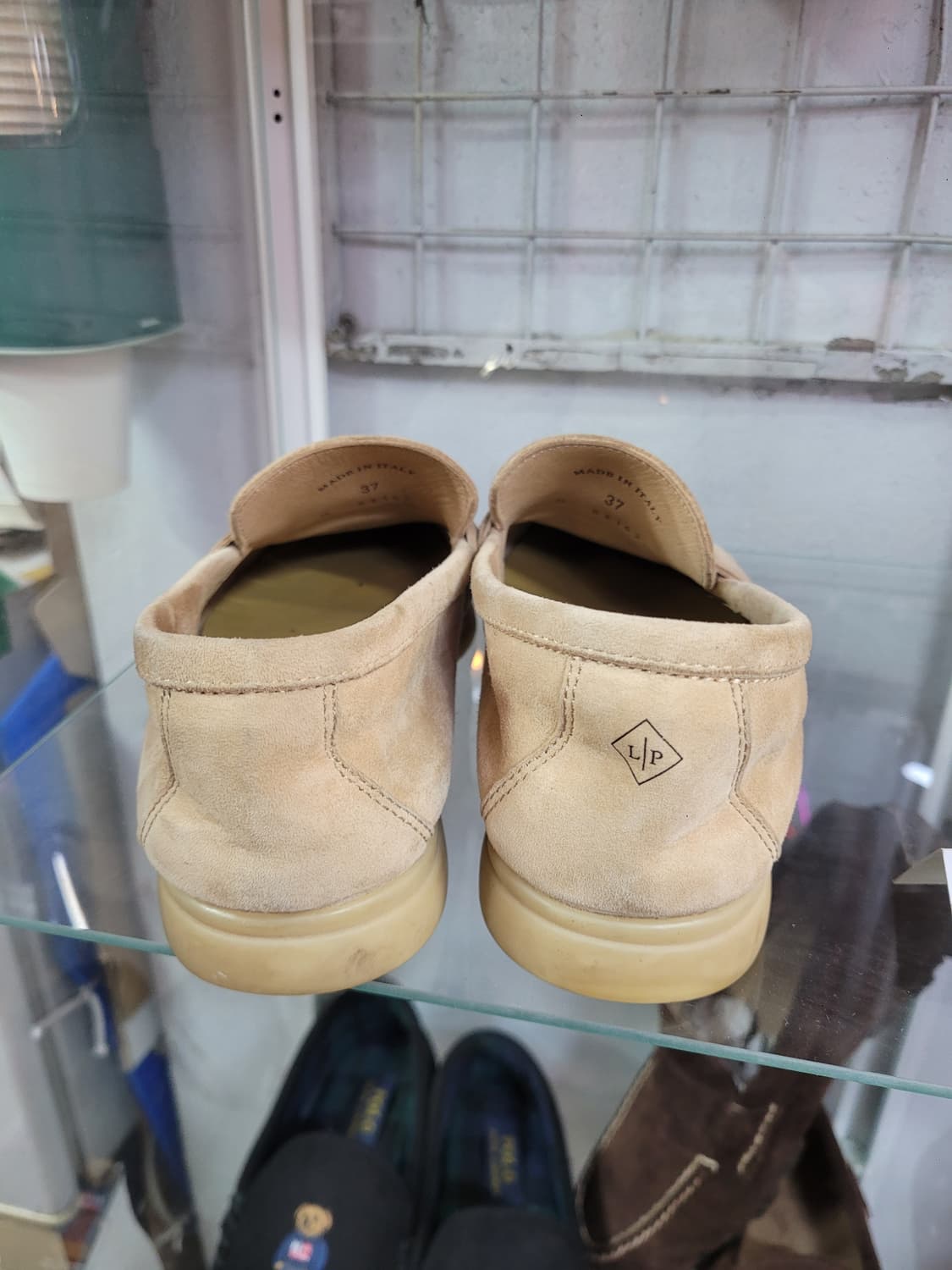 로로피아나 썸머워크 스웨이드 로퍼 37 상품이미지3