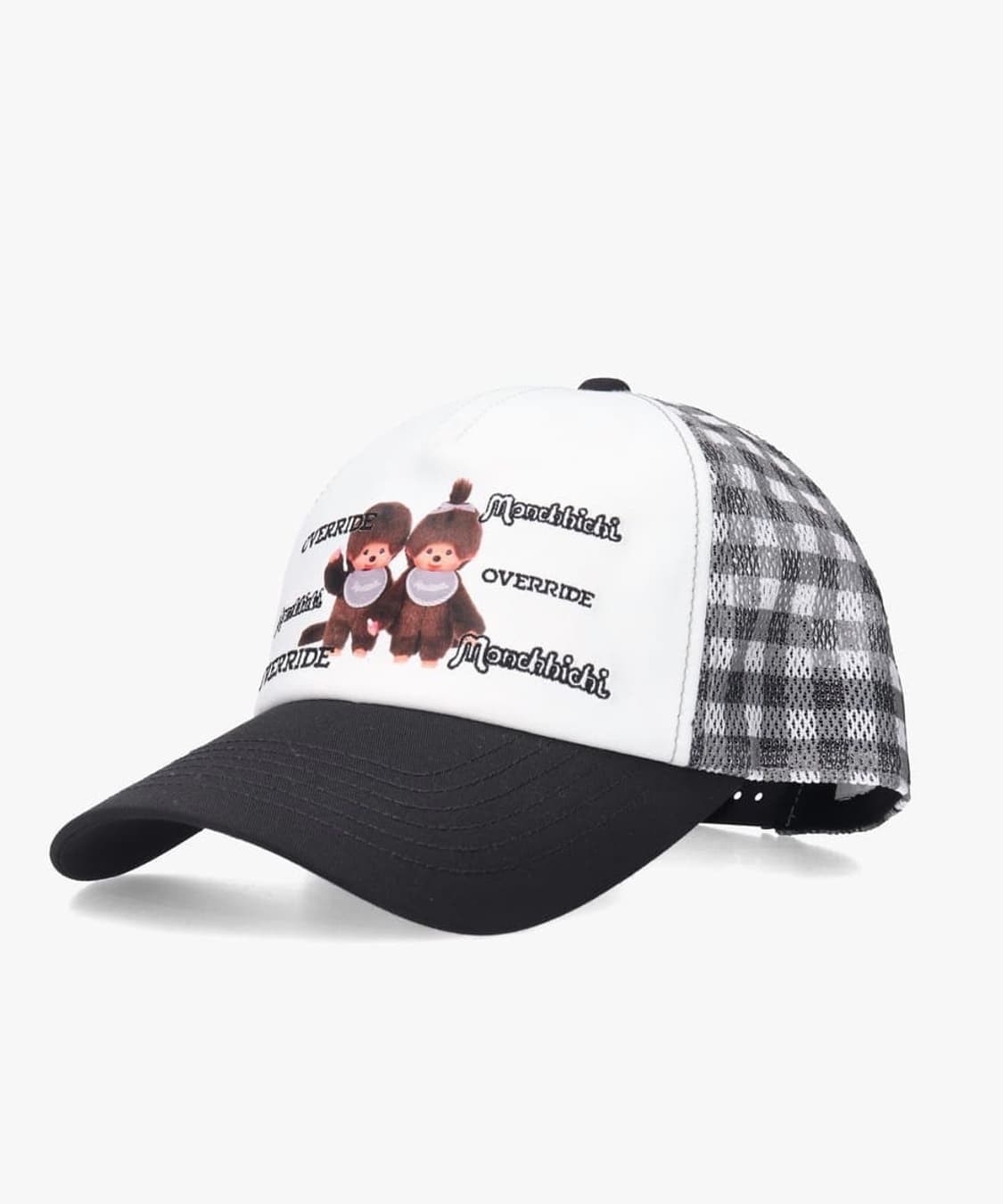 [한정상품/미개봉새상품] 몬치치 X OVERRIDE 콜라보 메쉬 캡 모자 상품이미지2