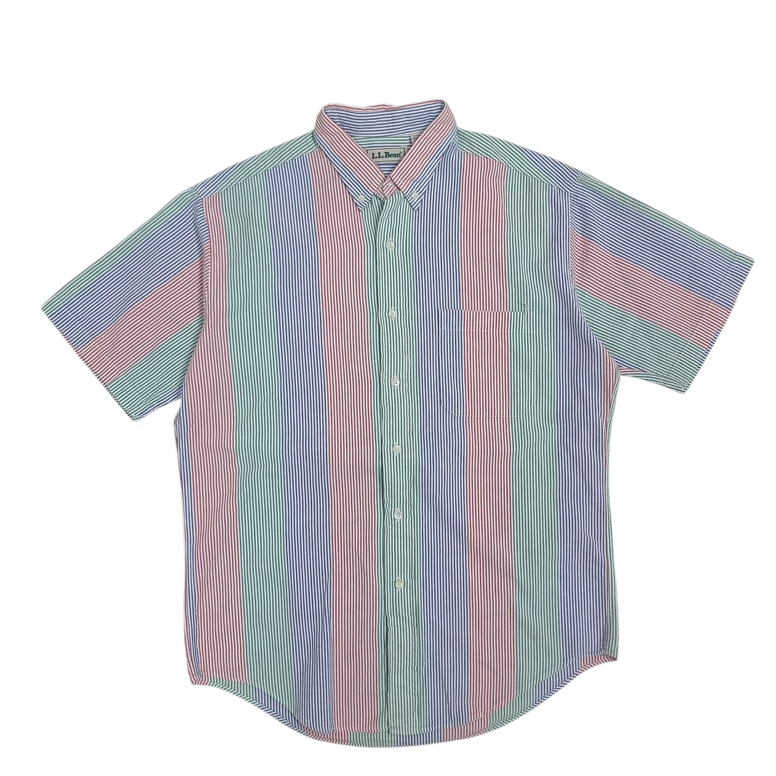 '90s L.L.Bean Vintage Stripe Shirt 상품이미지1