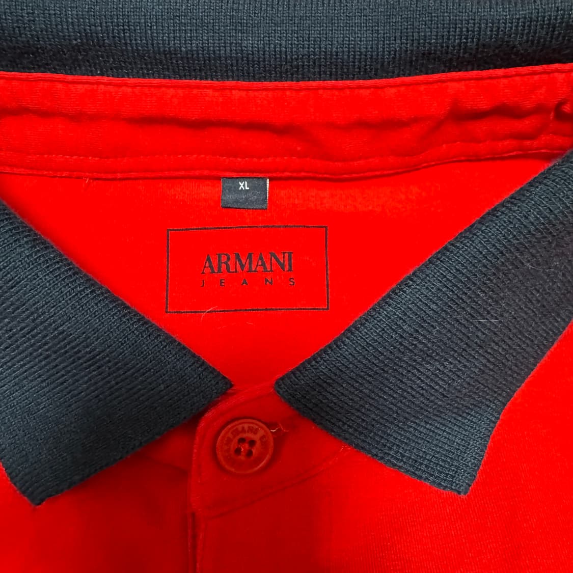 알마니진스 레드 카라 셔츠 상품이미지3