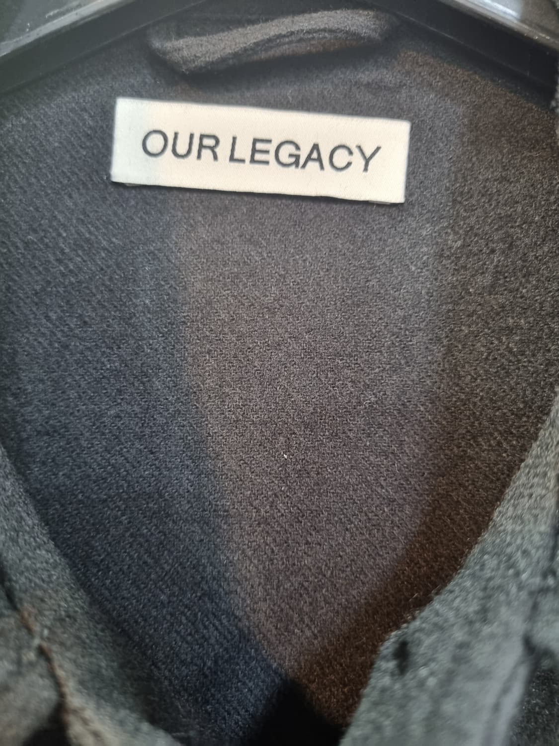 아워레가시 아카이브 박스 자켓 블랙 상품이미지3