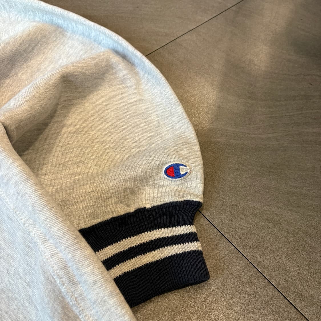 90년대 미국 생산 챔피온 리버스위브 멜란지 스웻셔츠 상품이미지7