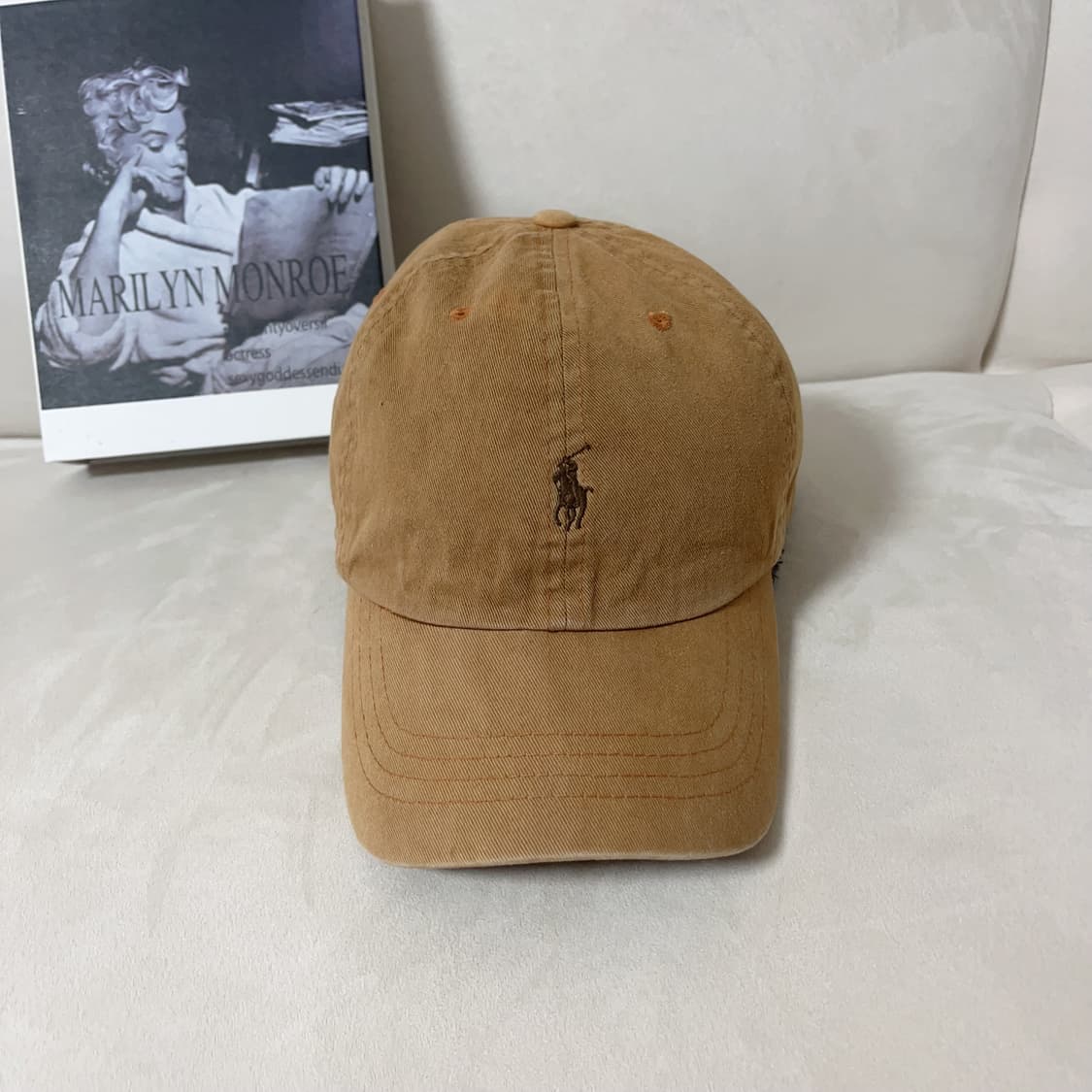 [정품] 폴로 베이지 / 브라운포니 모자 상품이미지2