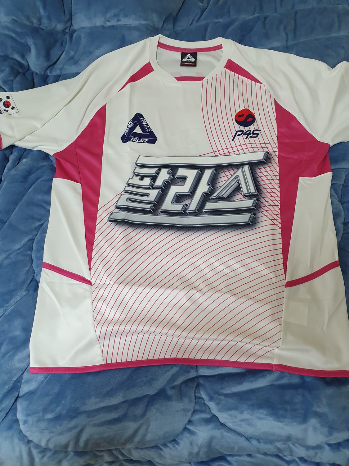 [M] 팔라스 홍대 익스클러시브 서울2서울 저지 화이트 핑크 상품이미지2