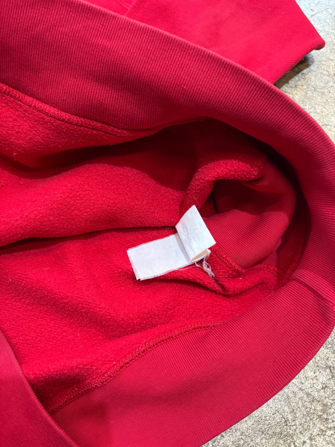 폴로 빅포니 레드 후드티 상품이미지5