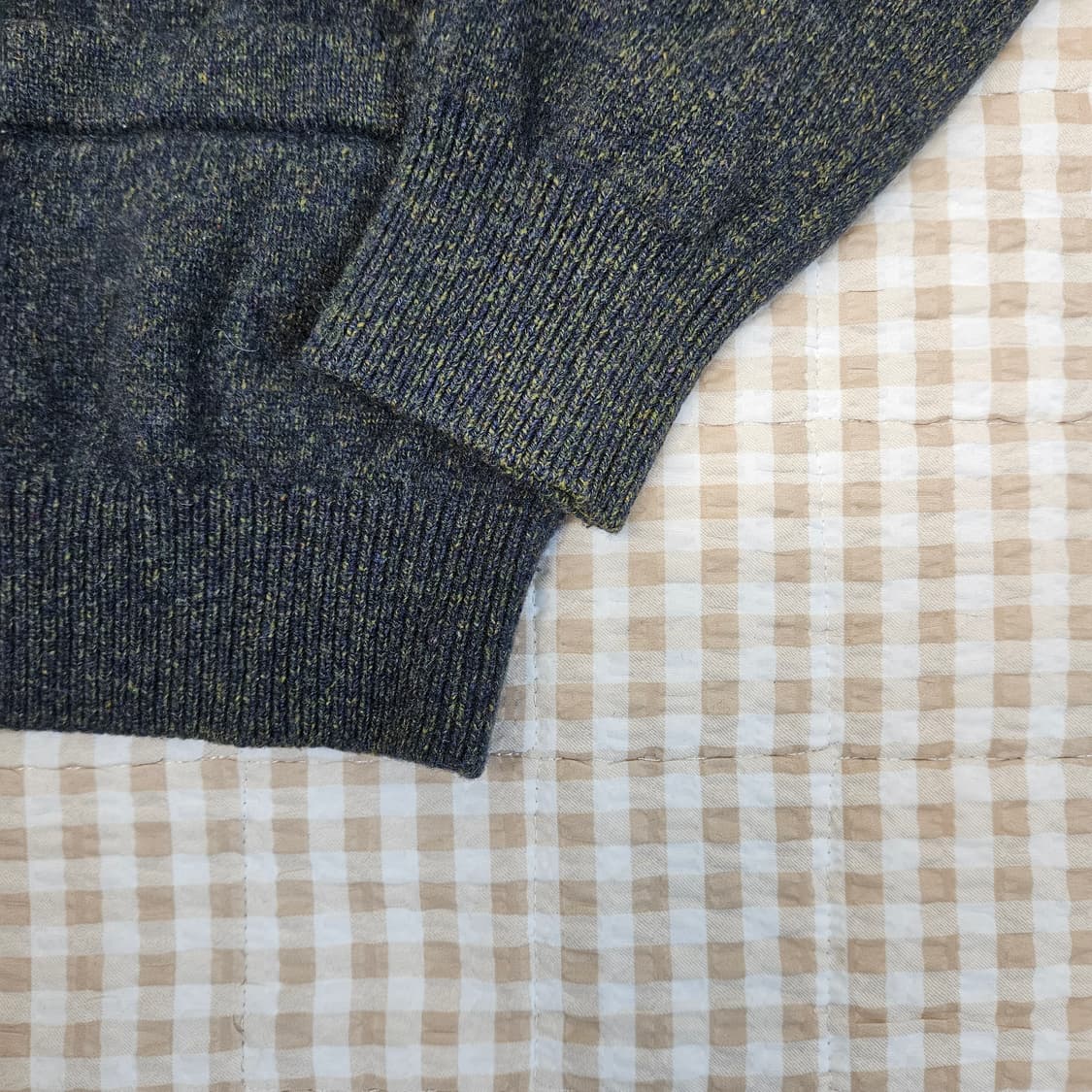 지오지아 울 니트 브이넥 가디건 남자100 상품이미지4