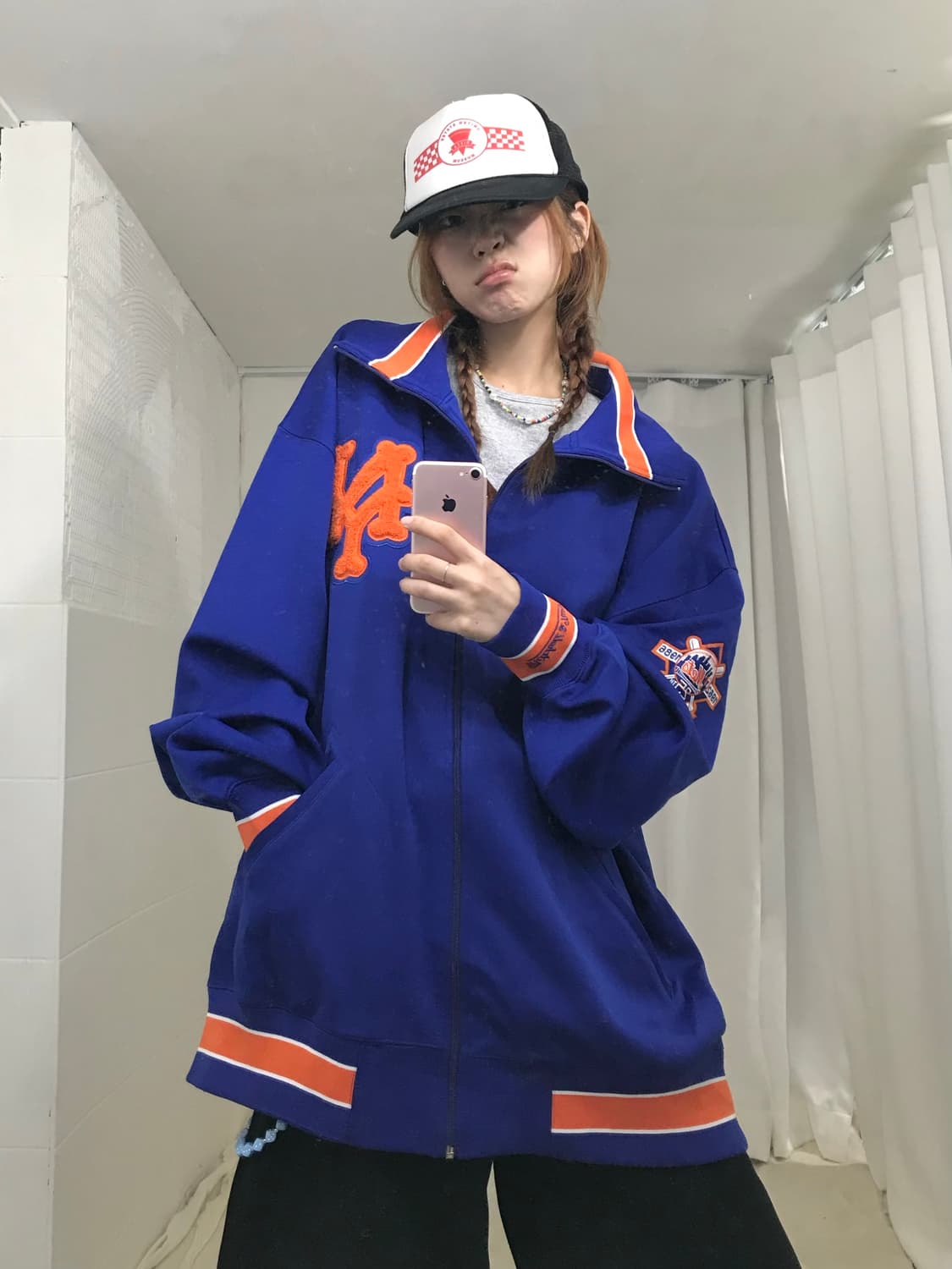 미첼 앤 네스 뉴욕 메츠 MLB 트랙 자켓 상품이미지1