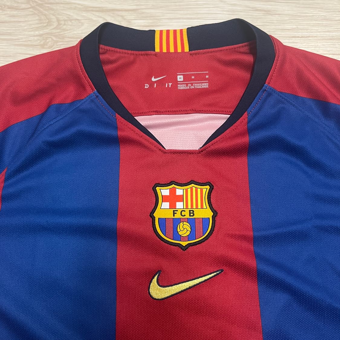 나이키 98/99바르셀로나 유니폼 히바우두 마킹 M사이즈 상품이미지2