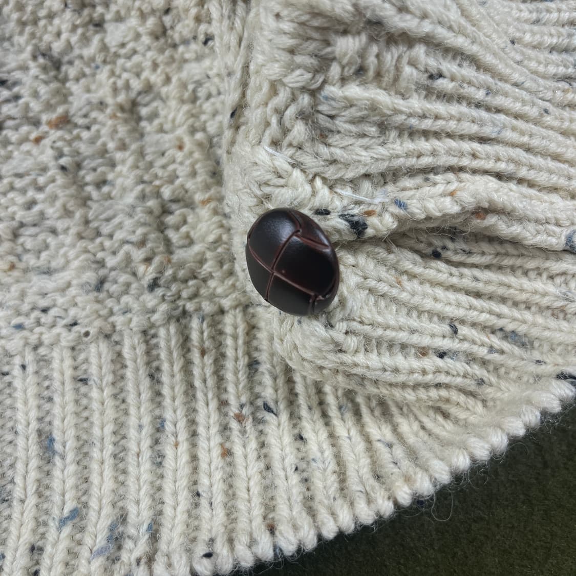 (Aran Crafts)아란크래프트 헤비울 100%가디건(실측확인) 상품이미지5