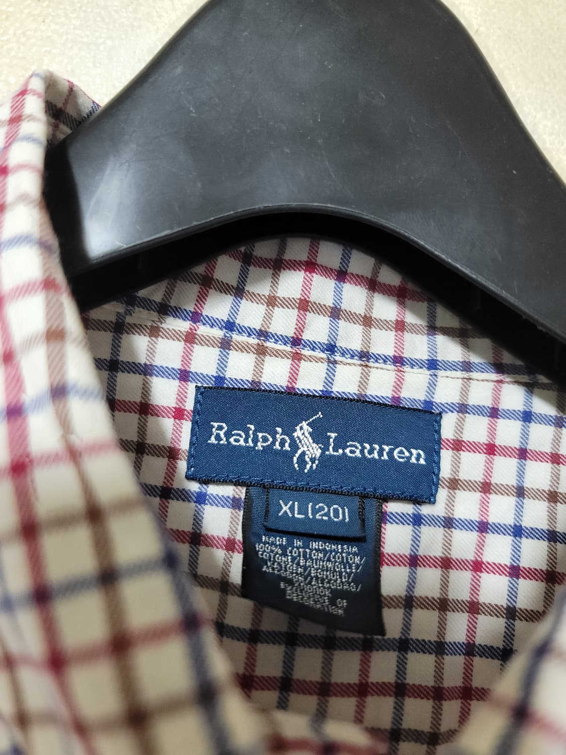 폴로 랄프로렌 체크셔츠 상품이미지6