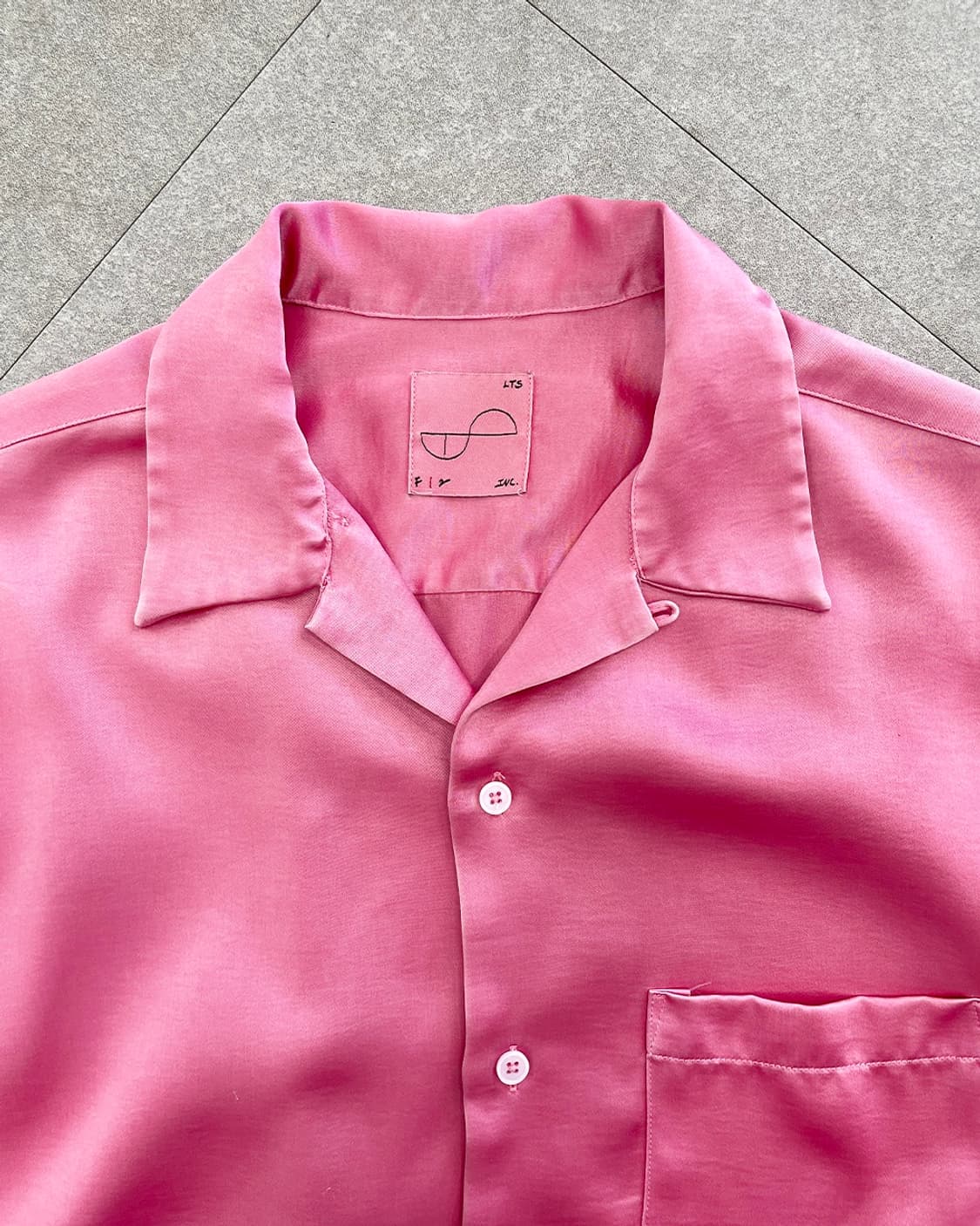 Lts 로스트 타운 서플라이 핑크 반팔 셔츠 상품이미지2