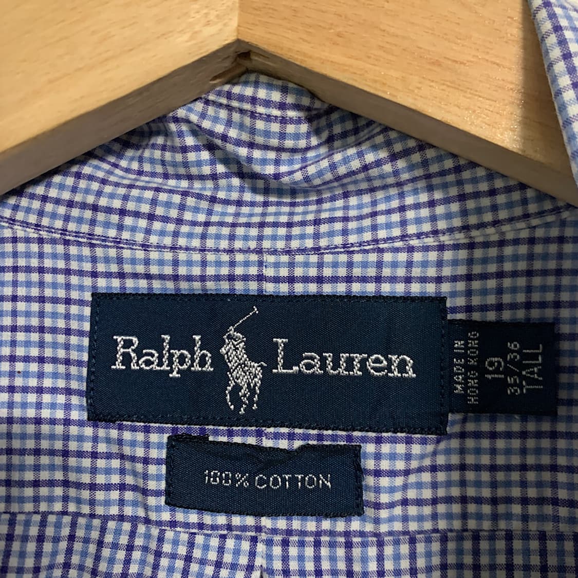 폴로 랄프로렌 깅엄체크 셔츠 원피스 상품이미지2