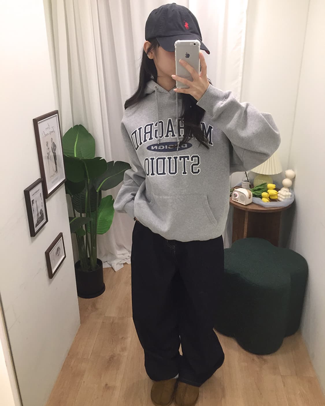 공용 마하그리드 스웻후드티 100~105 상품이미지1