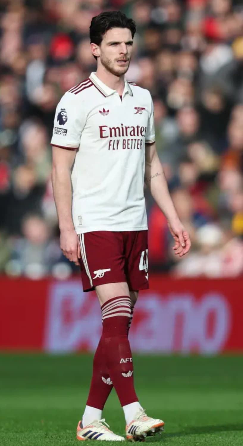 25-26 아스날 써드킷 데클란 라이스 긴팔 유니폼 L 상품이미지7