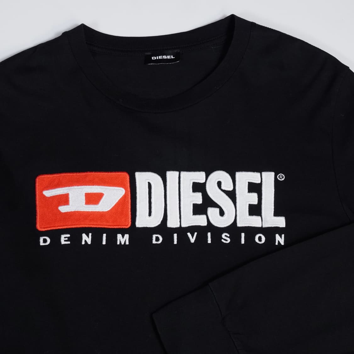 디젤 로고 슬리브 티셔츠 상품이미지4
