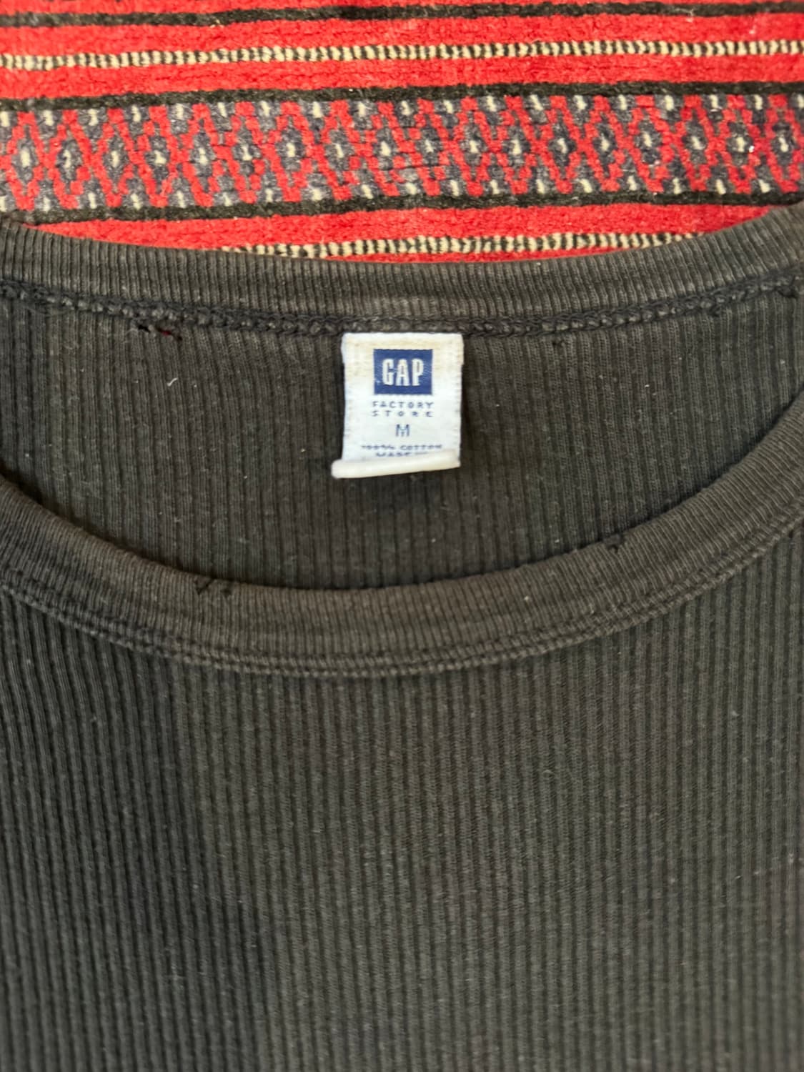 Old gap waffle t shirt 상품이미지2