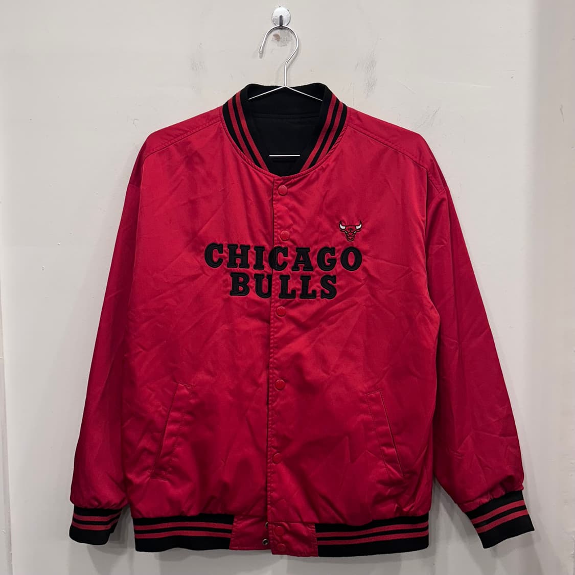 NBA 시카고불스 리버시블 바시티 자켓 상품이미지2