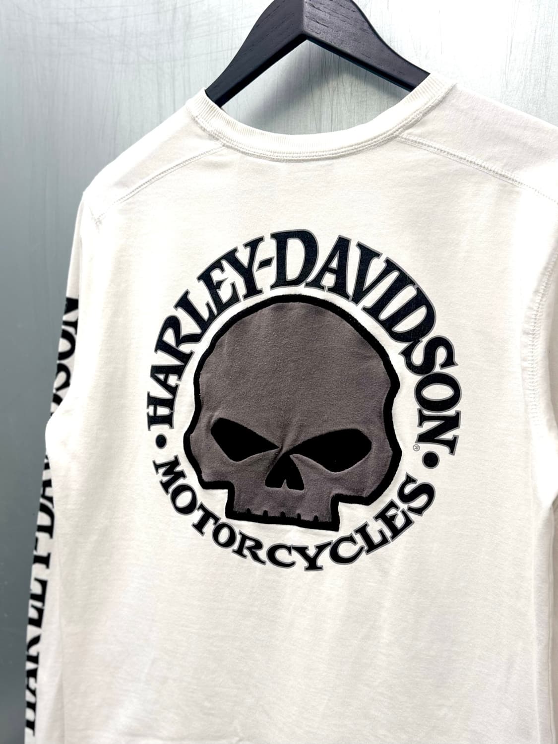 Harley Davidson 할리데이비슨 화이트 색상 윌리 G스컬 롱슬리 상품이미지7
