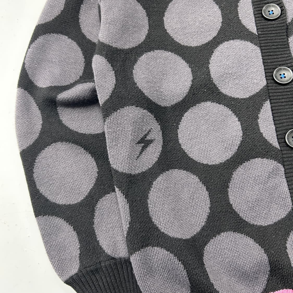 간사이 야마모토 도트 가디건 상품이미지4