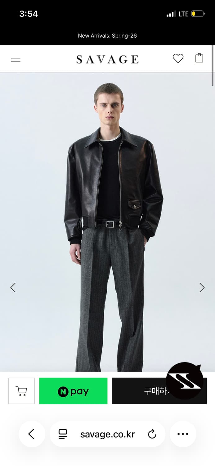 세비지 싱글 레더 자켓 구합니다 상품이미지1