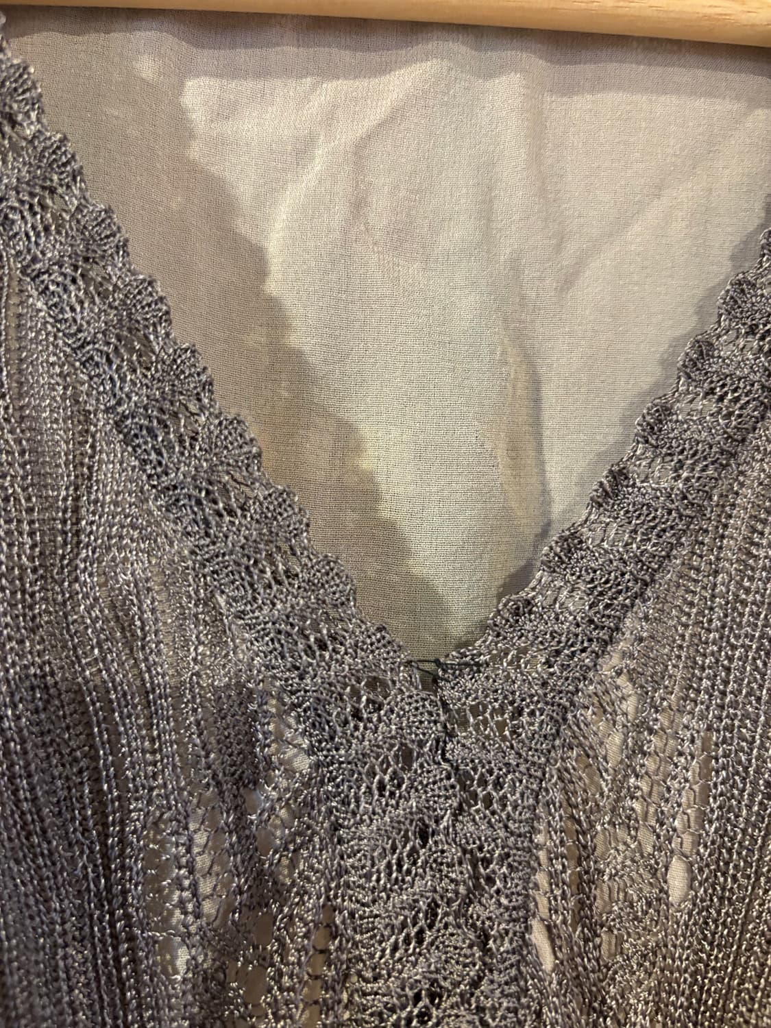 미쏘니 니트 원피스 그레이 멀티컬러 상품이미지9