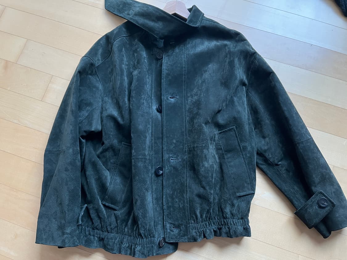 ZARA 레더 컬렉션 스웨이드 자켓 M 상품이미지1