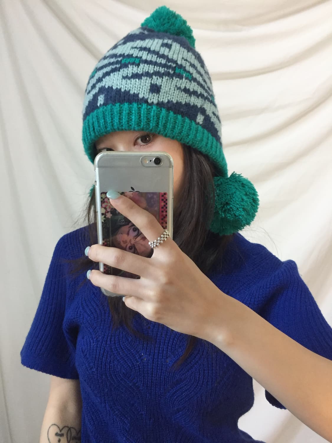 초록 방울 비니 상품이미지4