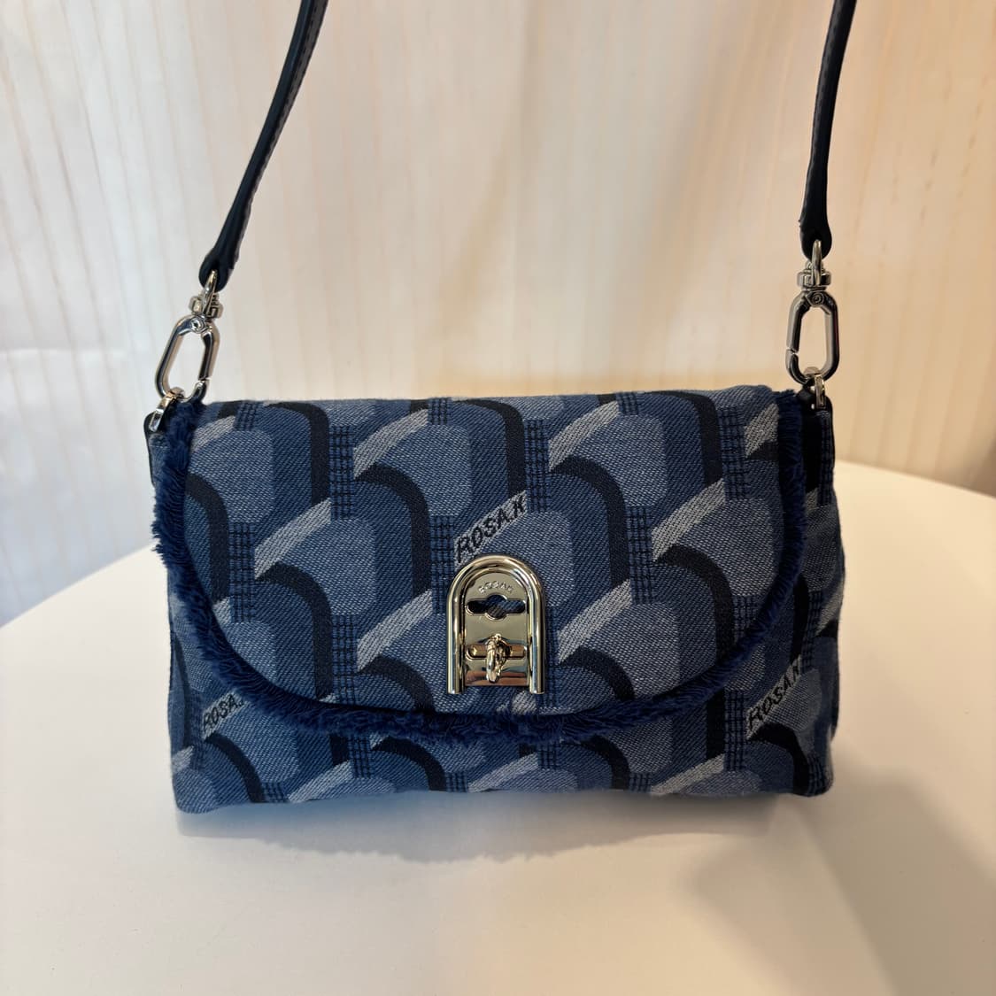 정품 로사케이 데님 미니 숄더백     상품이미지6