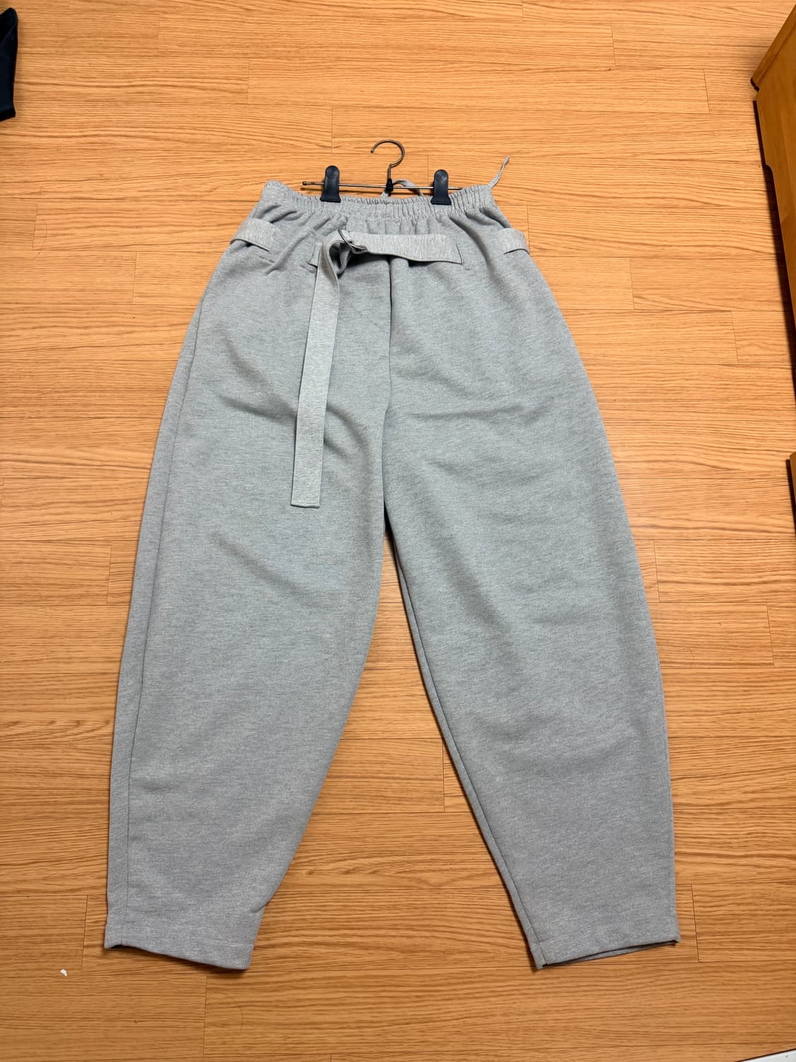 MJD 코인서울 벨티드 스웻 배기 팬츠 상품이미지1