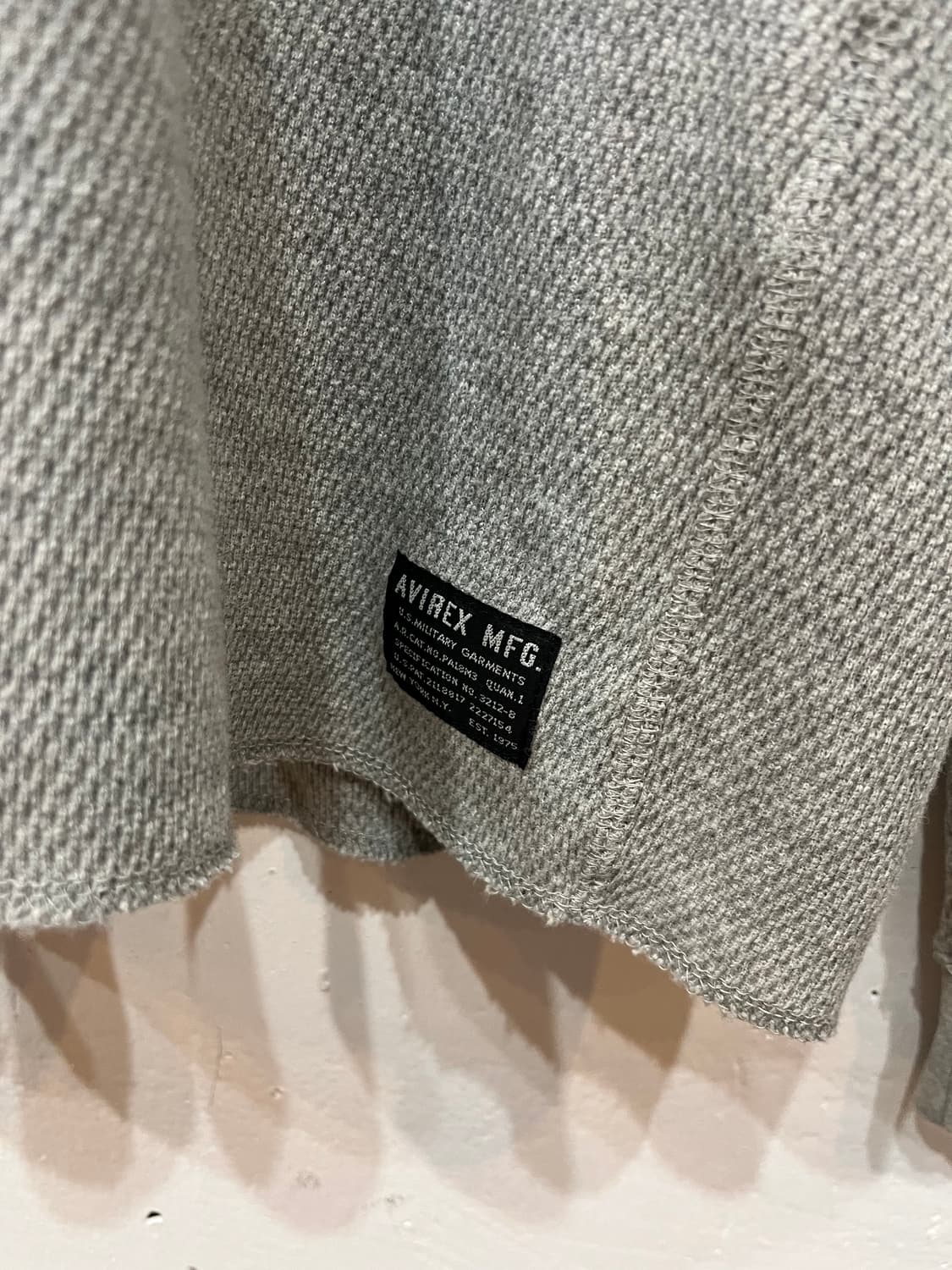 아비렉스 와플 밀리터리 후드  상품이미지3