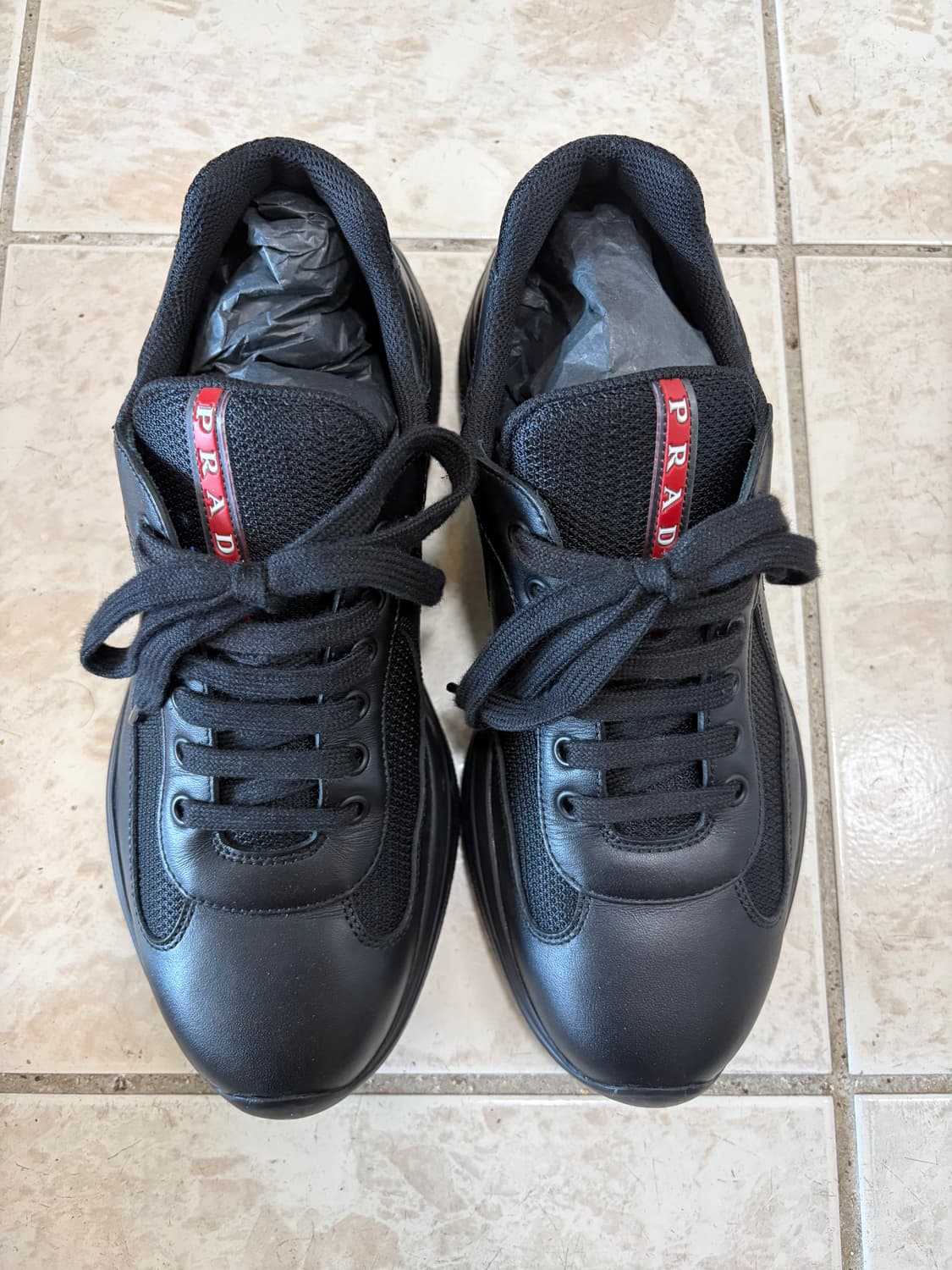 [uk6] 프라다 아메리카컵 블랙무광 상품이미지1