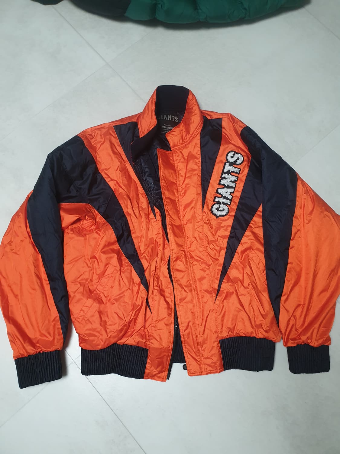 아식스 오렌지 레이싱 자켓 L~XL size 상품이미지1