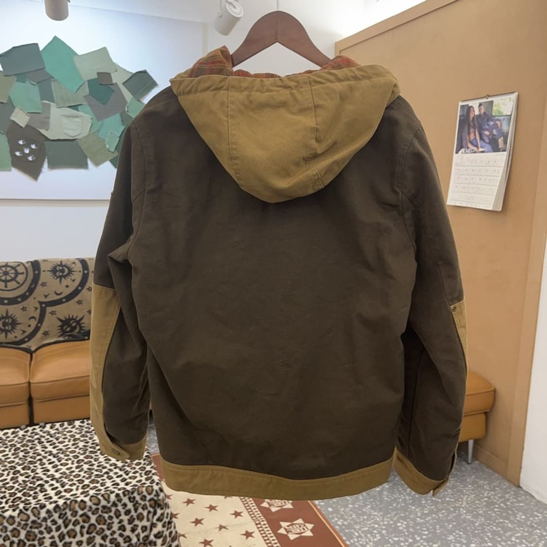 펜들턴 컨트리 빈티지 레트로 후드 헌팅 워크 자켓 M C09200 상품이미지4