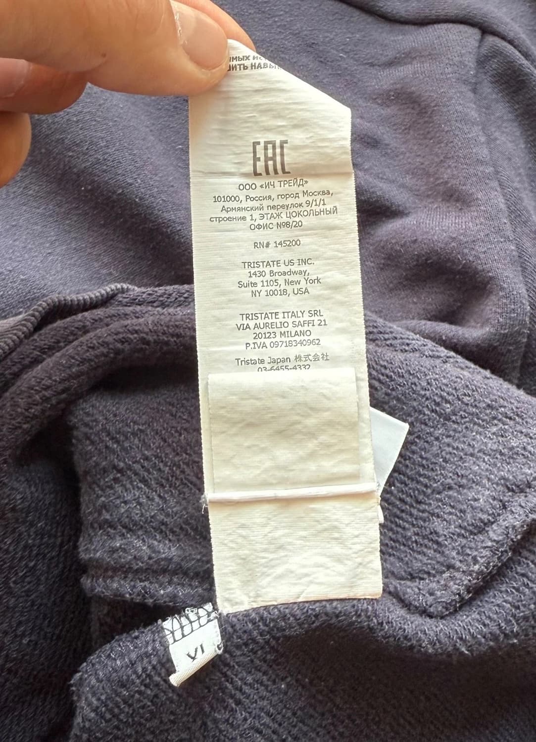 C.P. 컴퍼니 반집업 스웨트셔츠 네이비 블루 상품이미지9