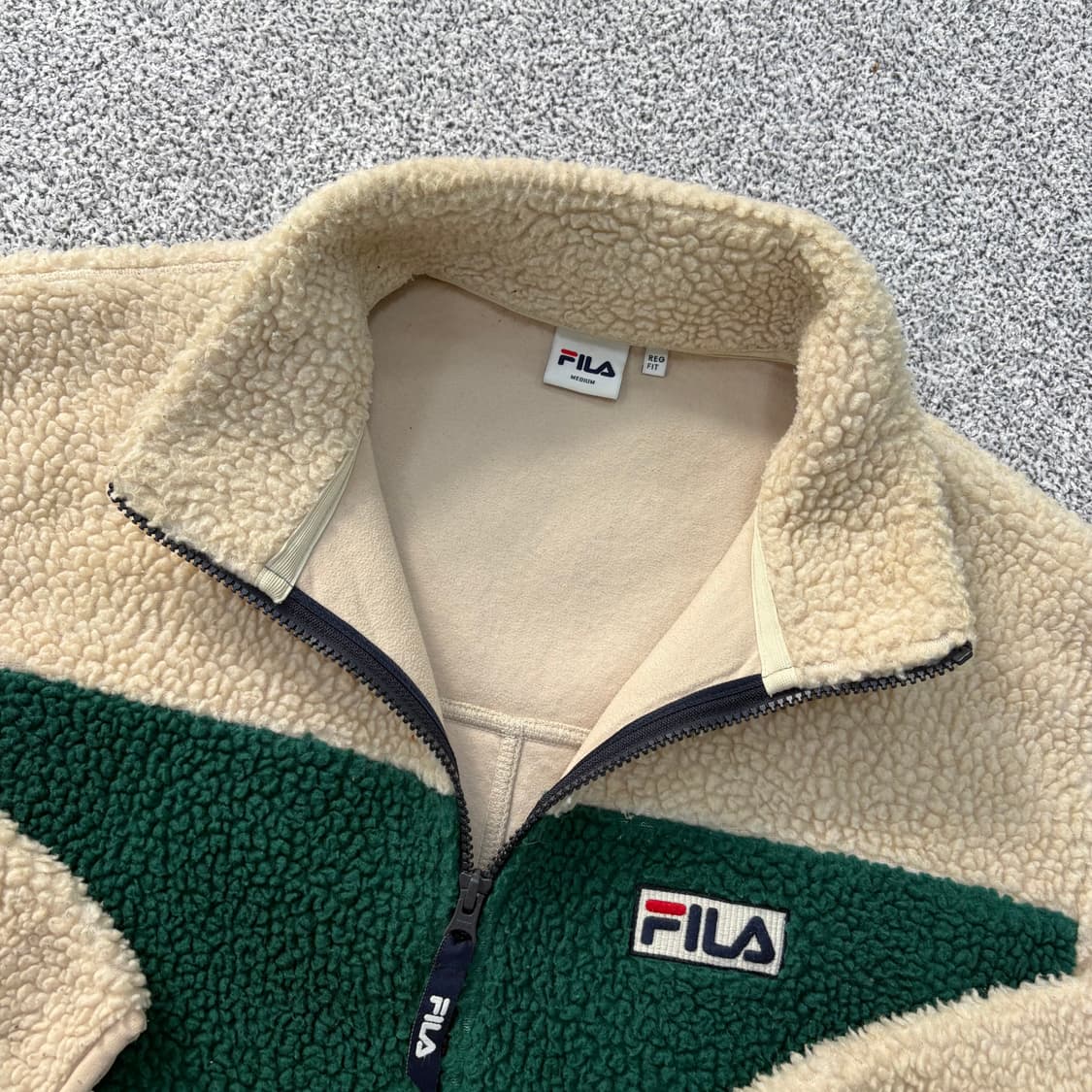 M 휠라 후리스 보아 플리스 자켓 0305J 상품이미지2