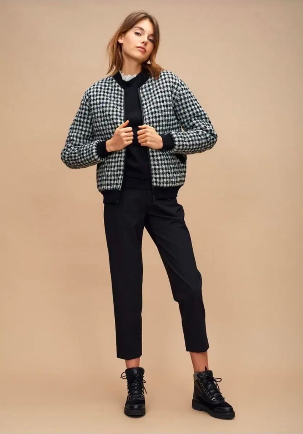 여성 40 끌로디피에로 점퍼 자켓 상품이미지2