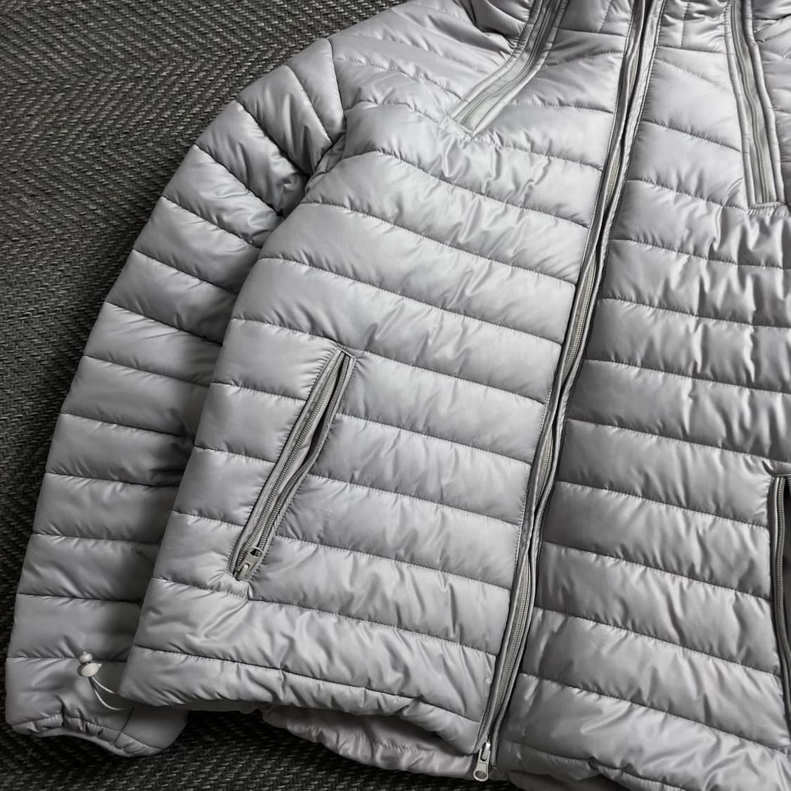 Our room 빈티지 멀티집업 경량 패딩 자켓 o 4489 상품이미지3