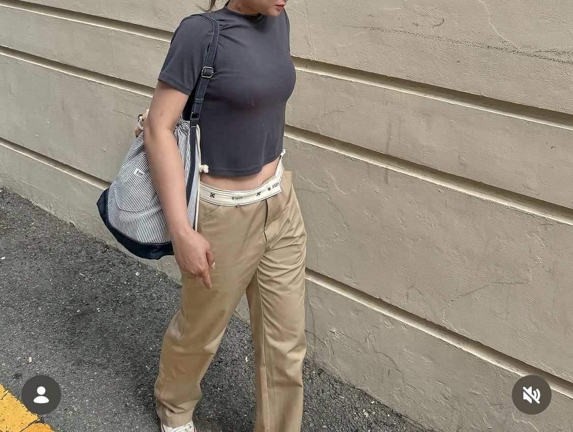 세터 로우라이즈 치노팬츠 상품이미지1