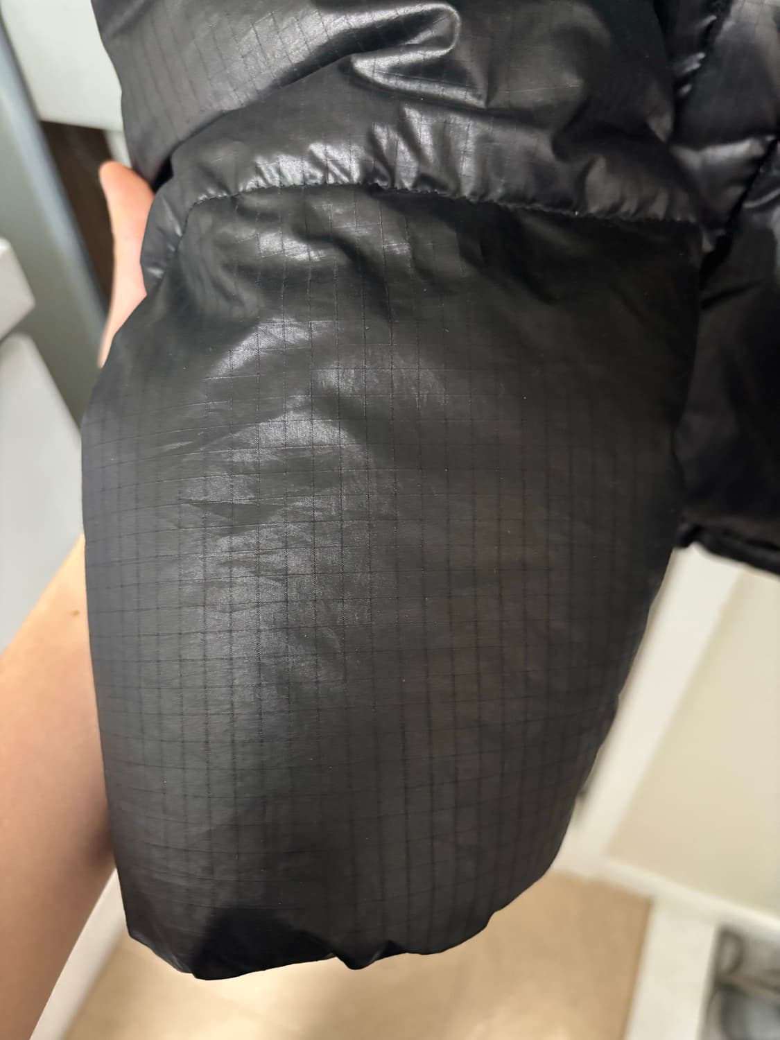 노스페이스 눕시 화이트라벨 블랙 숏 상품이미지4