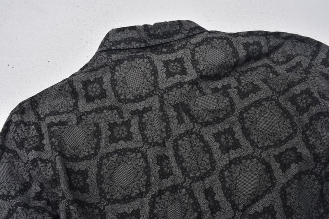 빔즈 반다나 패텬 셔츠 남방 XL M0043 상품이미지6