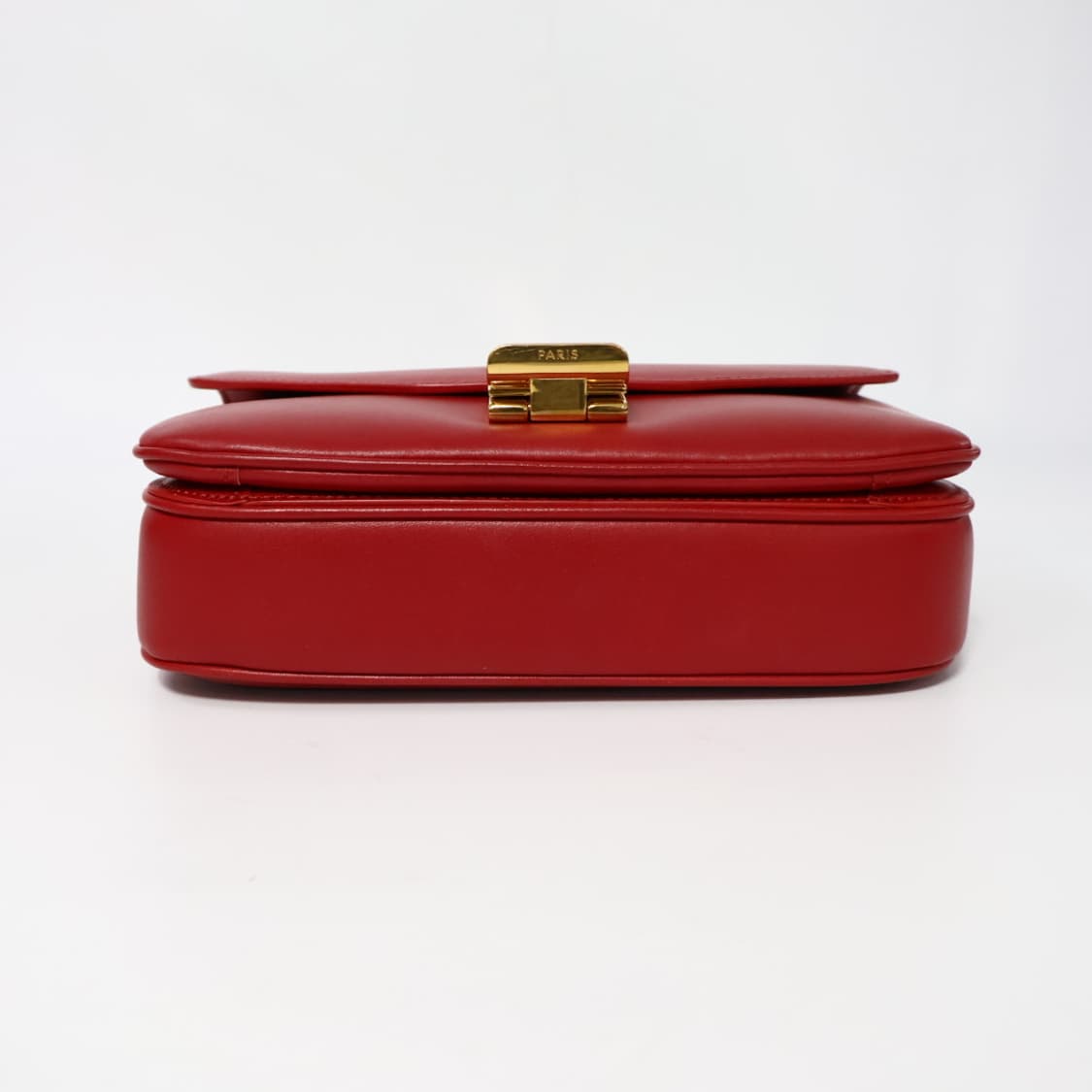 셀린느 레드 금장 C로고 체인 숄더백 스몰 상품이미지7